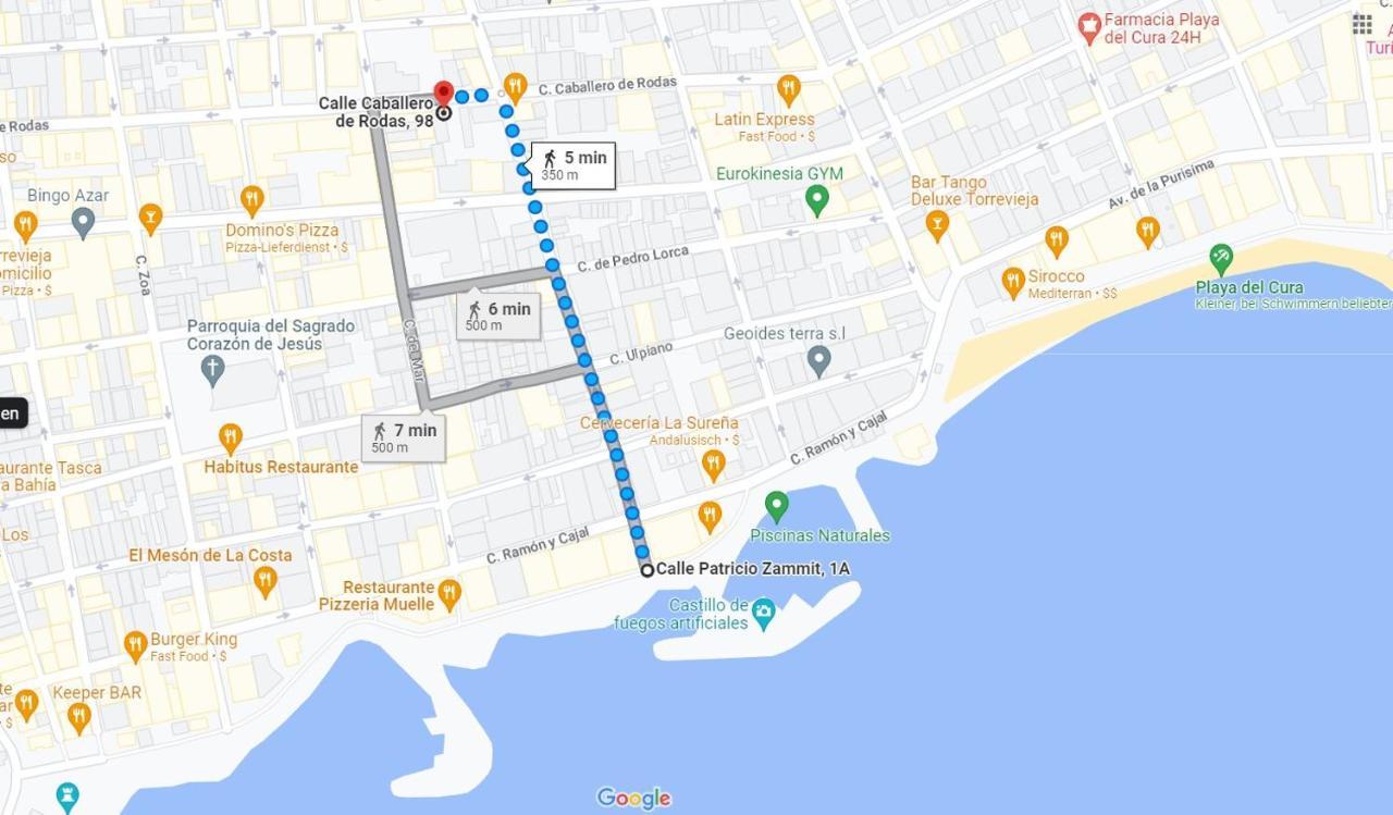 Macarena III Apartments, 300 Meter Zu Playa Del Cura Torrevieja Exteriör bild